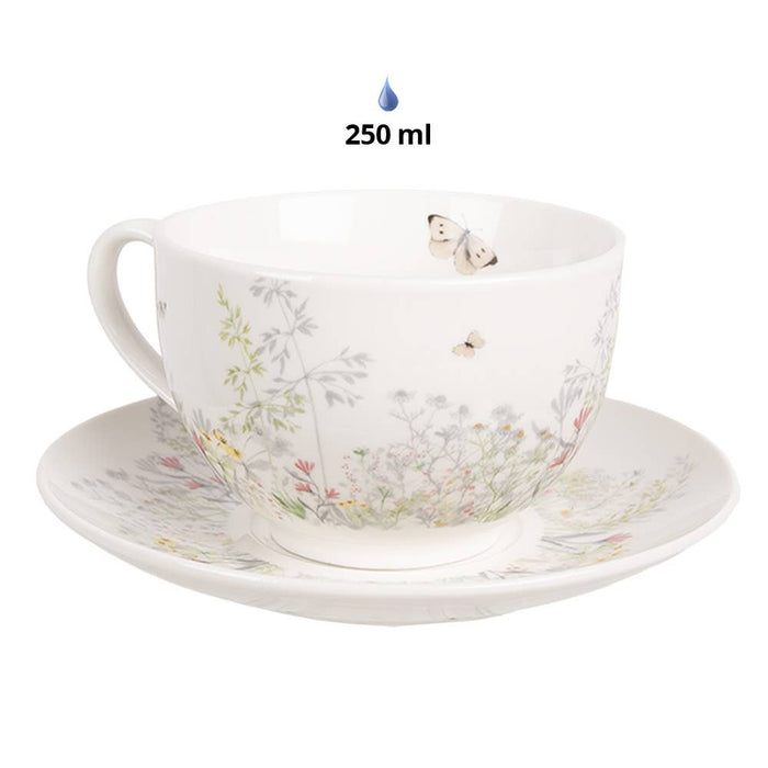 Tasse und Untertasse - Spring
