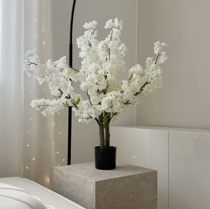 Künstlicher Kirschblütenbaum „WHITE CHERRY“ — DEQOA